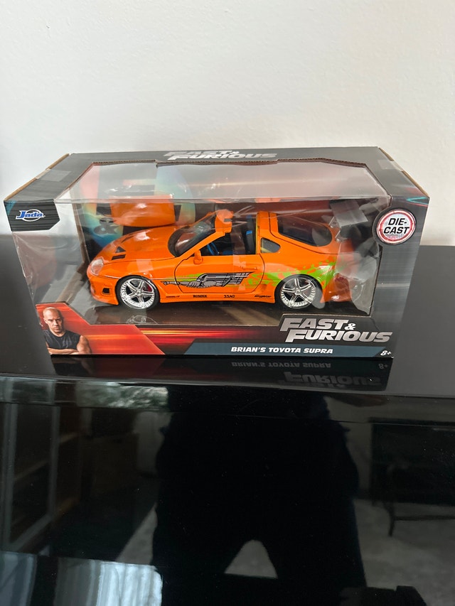 Brian's Toyota Supra, Fast & Furious, 1/24 Die Cast, Jada Toys - photo 3
