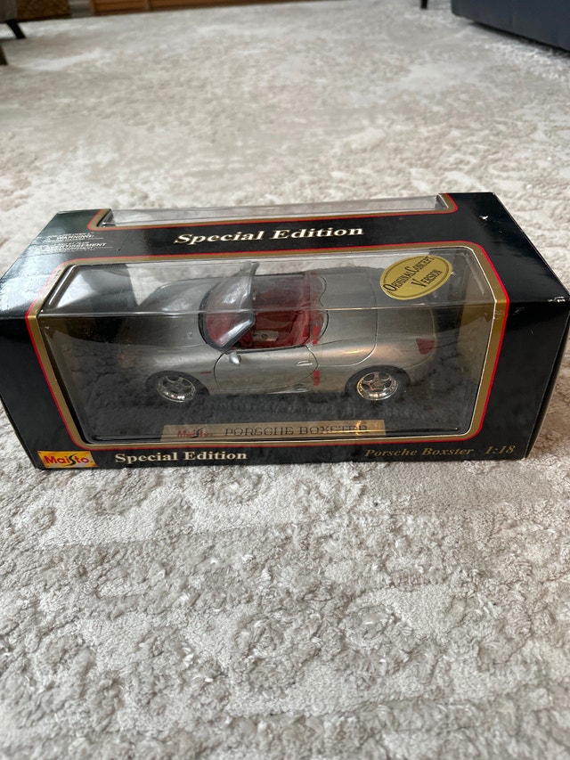 Porsche Boxster - Maisto 1:18 Special Edition Die-Cast model