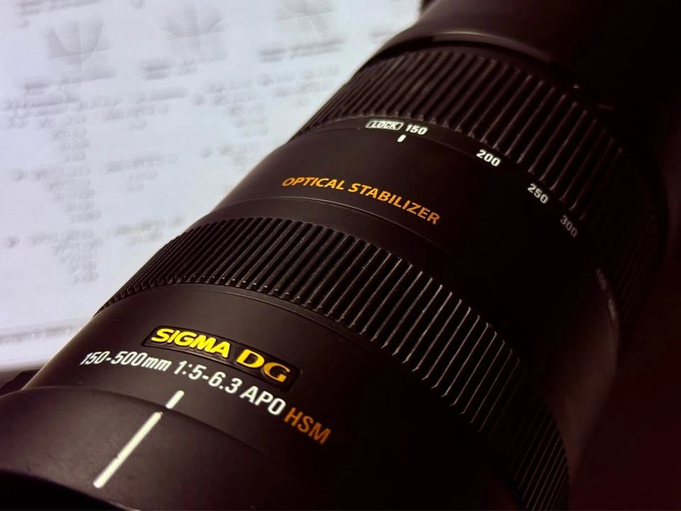 Sigma 150-500mm APO HSM w/ B+W Filter OBO - photo 2
