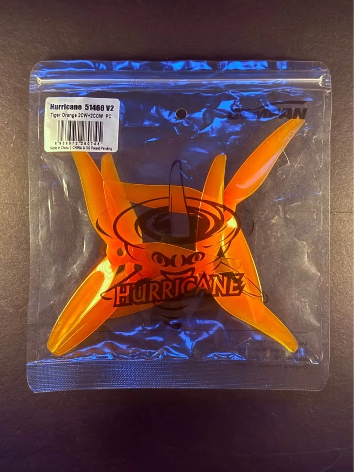 FPV Drone 5 inch Propellers (4 Colours) — GEMFAN Hurricane 51466 - photo 4