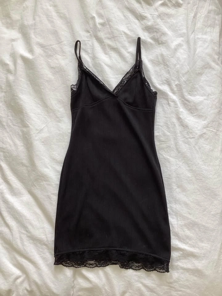 Black Lace Dress - UO