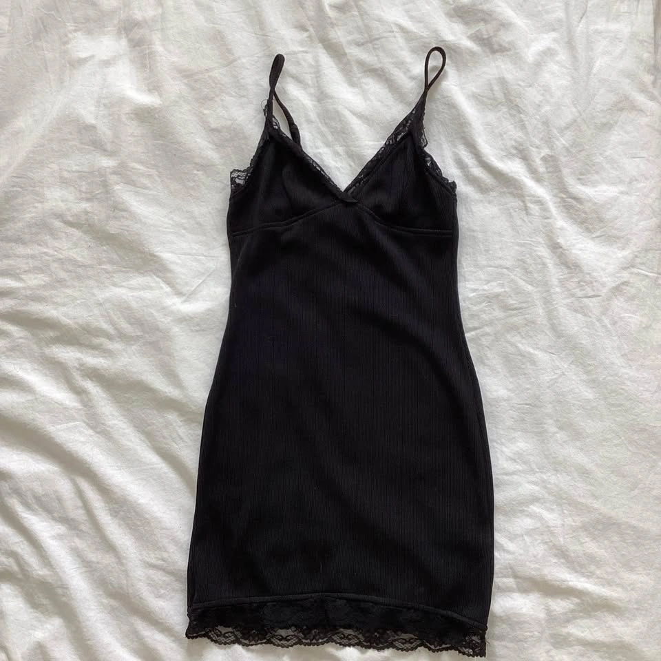 Black Lace Dress - UO - photo 2