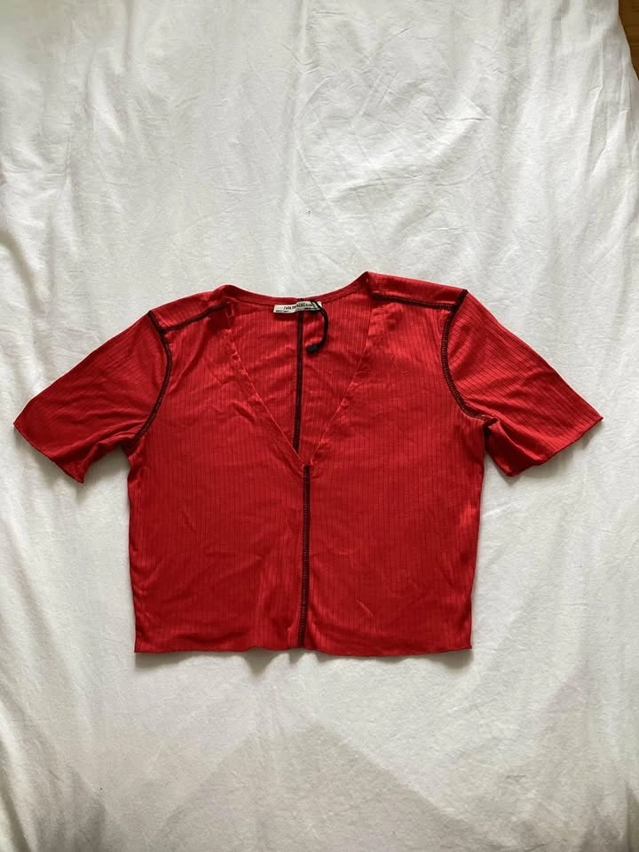 Red Top - ZARA