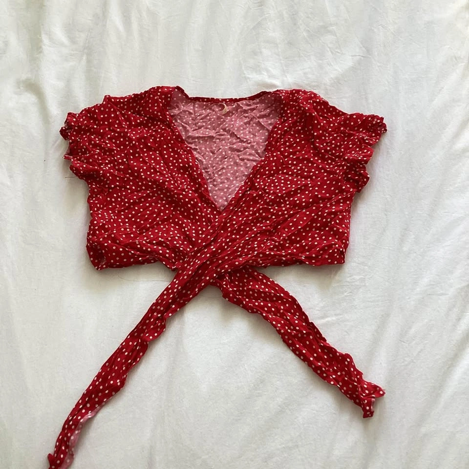 Red Summer Top - Small - photo 2