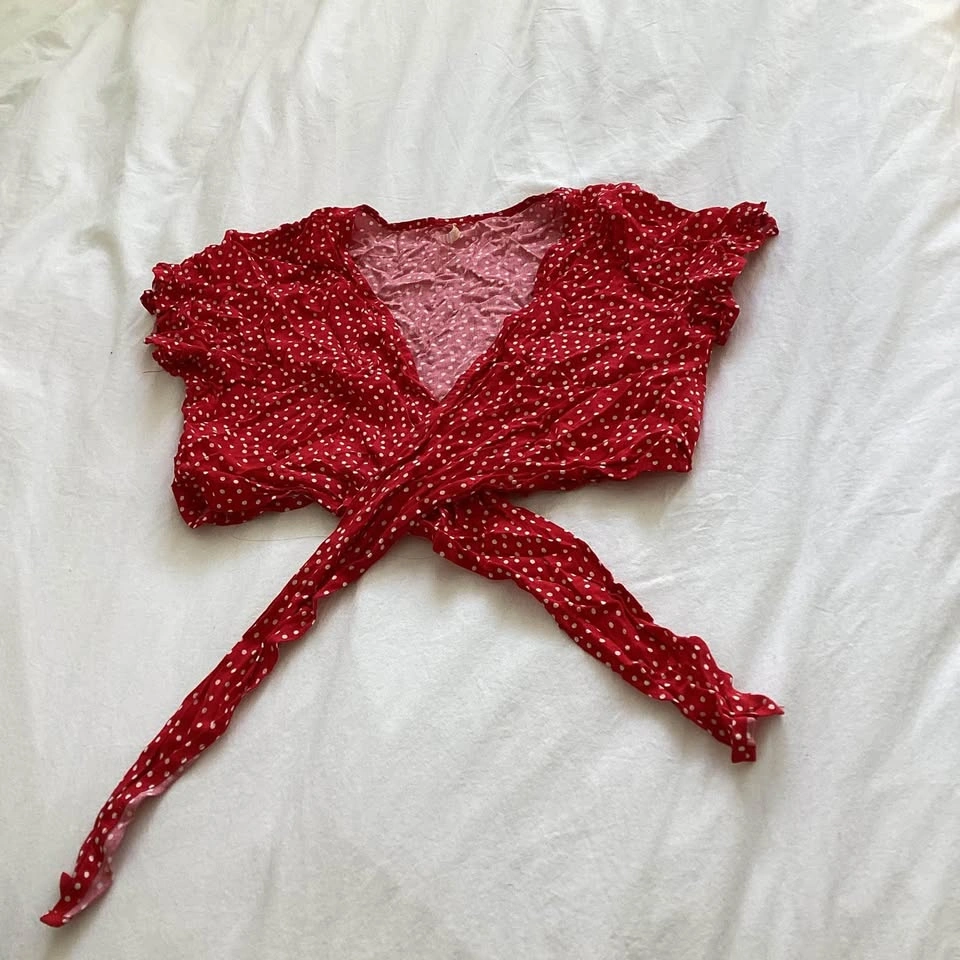 Red Summer Top - Small - photo 3