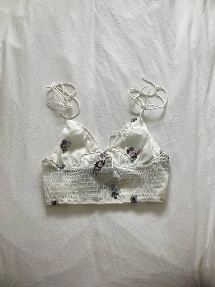 White Summer Top - Small