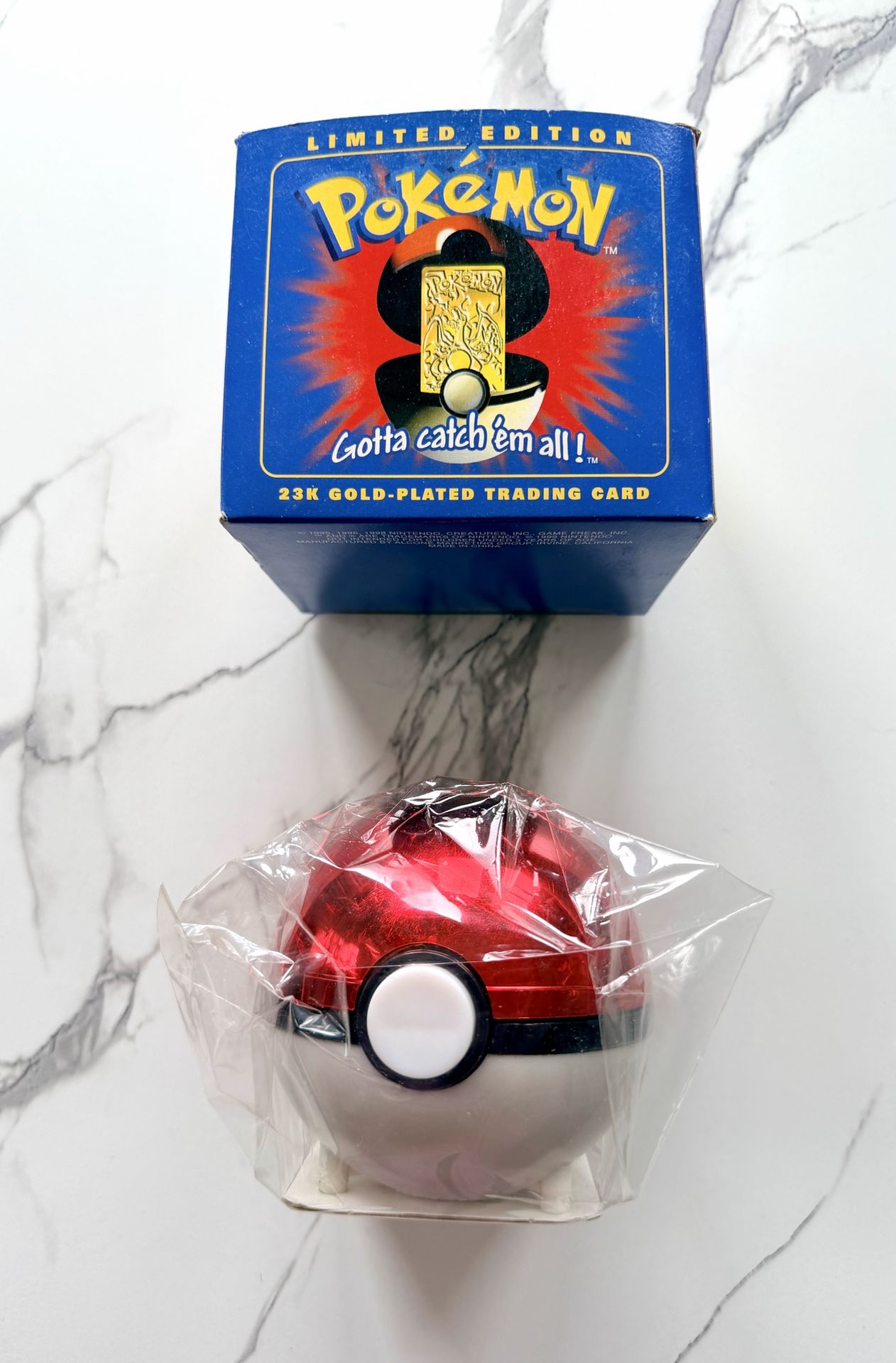 1999 Pokemon Charizard #6 Gold Plated Card - Sealed - photo 2