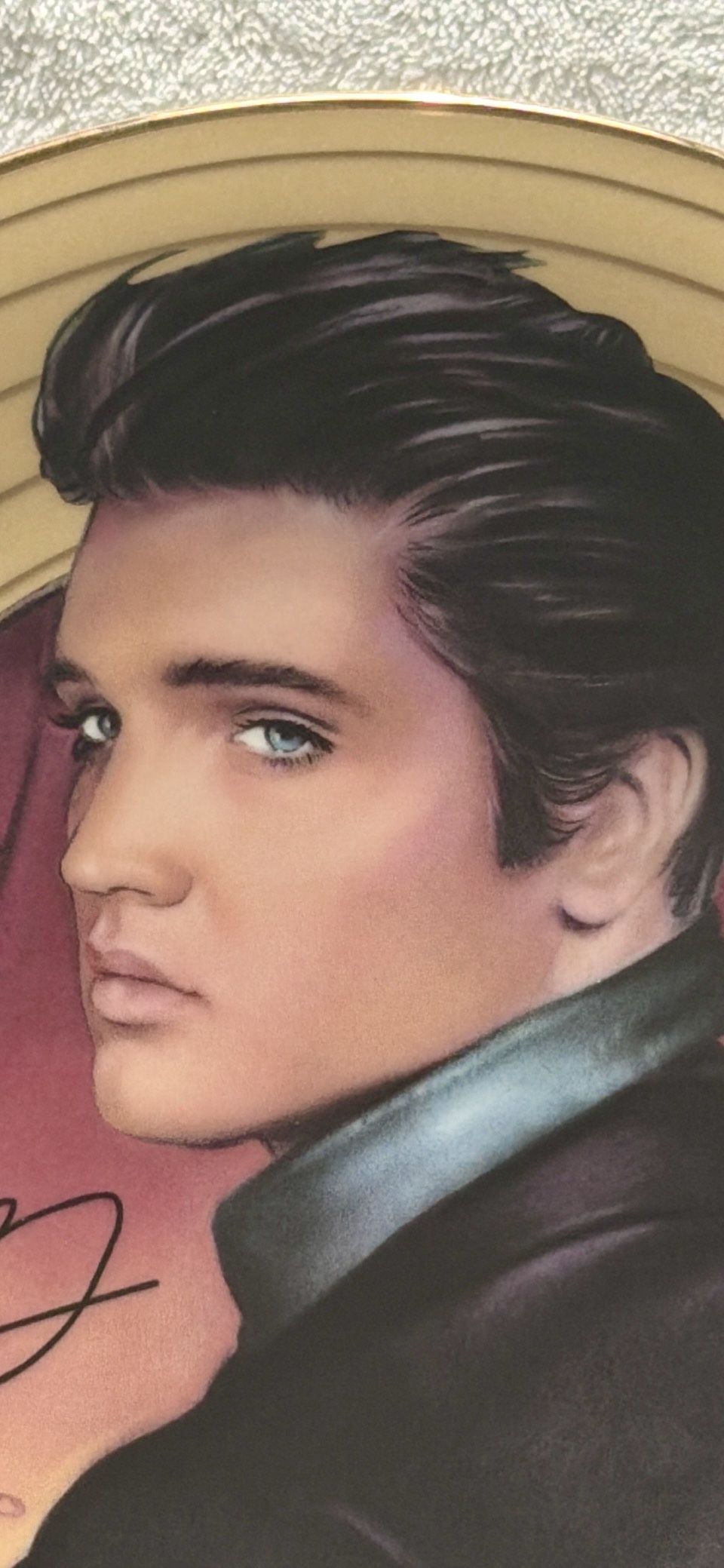 Elvis Presley Jailhouse Rock Collection Plate - 1996 - photo 5