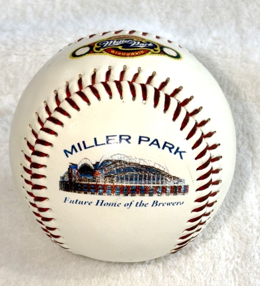 Milwaukee Brewers Miller Park Ground Breaking Baseball 1996