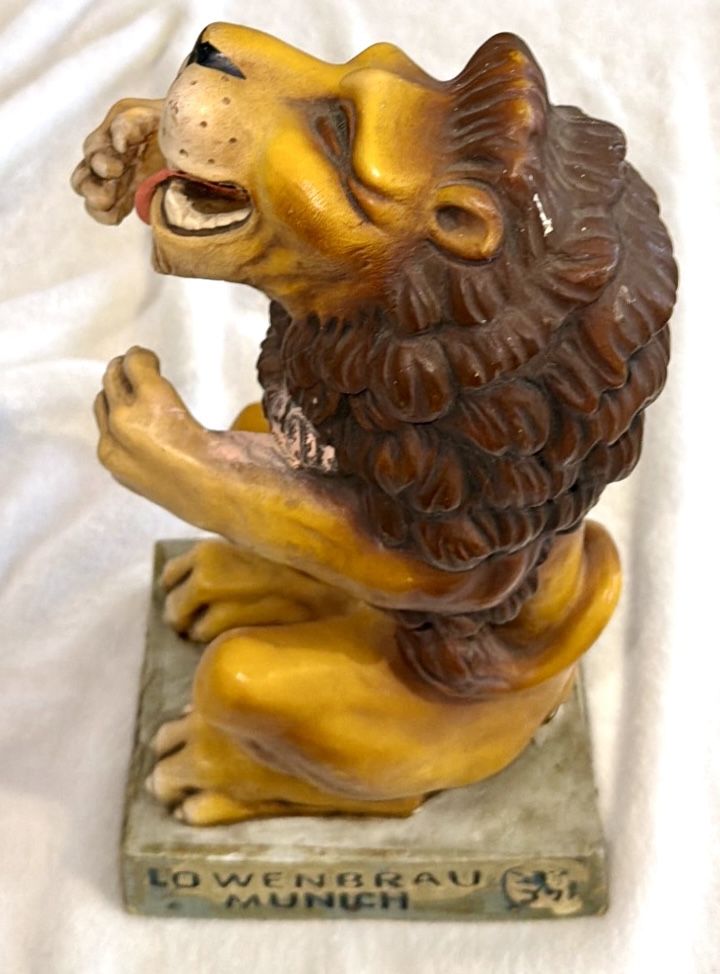 Vintage Lowenbrau Beer Lion Display Figure - 1960s - photo 2