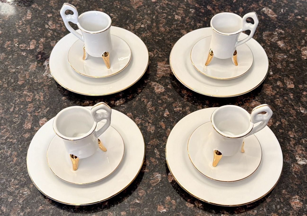 Rare Vintage Demitasse Set - Carson Pirie Scott - 12 Pcs - photo 3