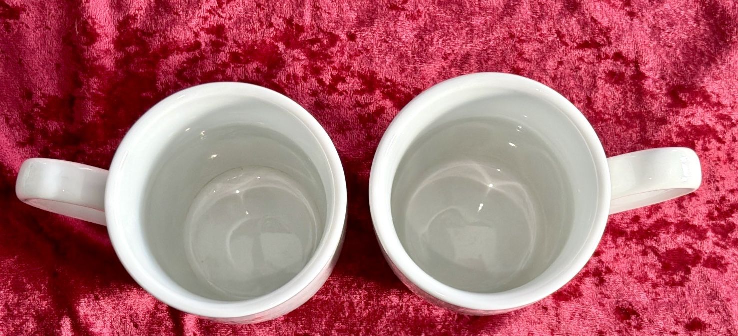 Vintage Double Tree Hotel Breakfast Mugs - Set of 2 - photo 4