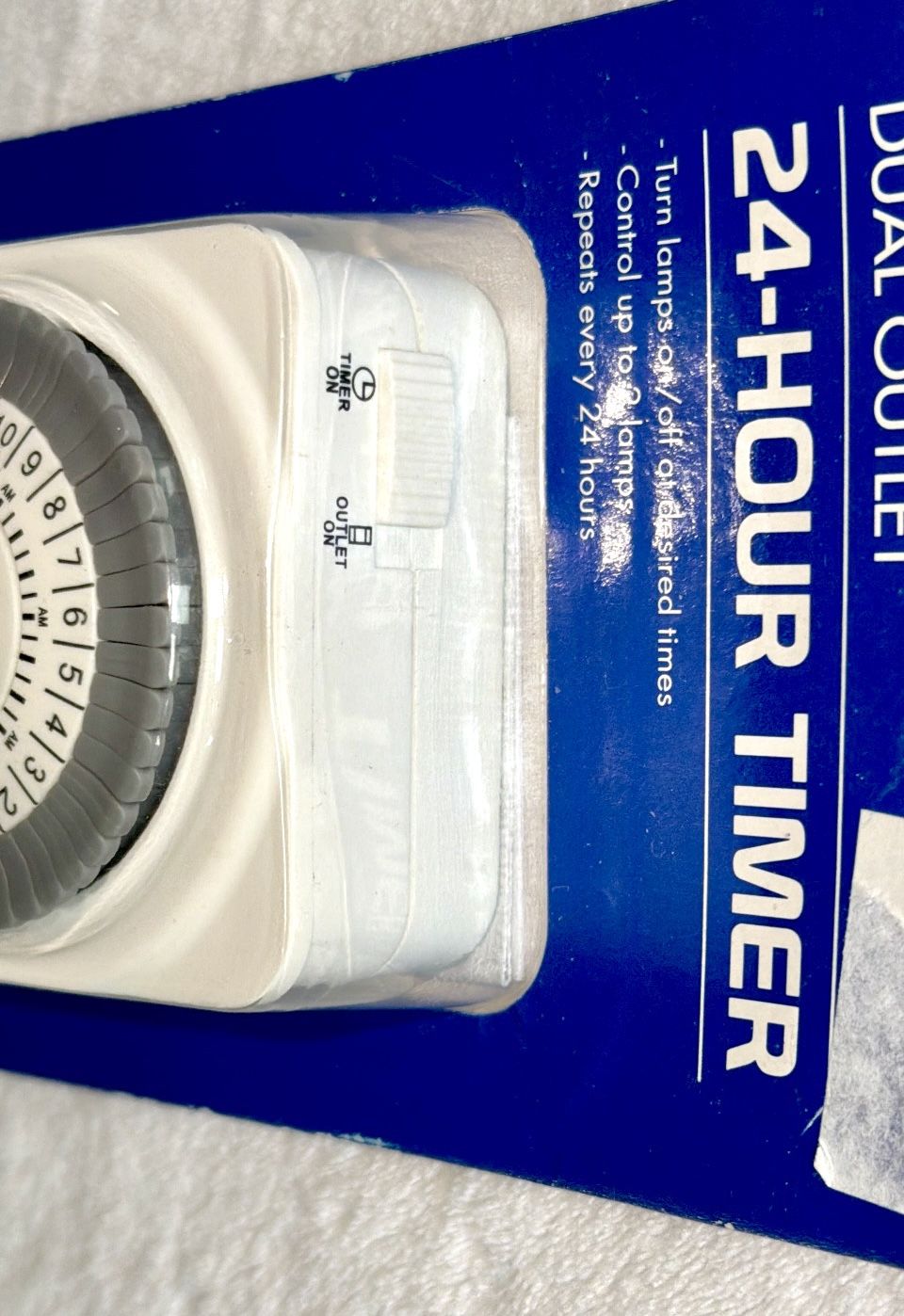 Brillianti Dual Outlet 24-Hour Programmable Timer - New - photo 5