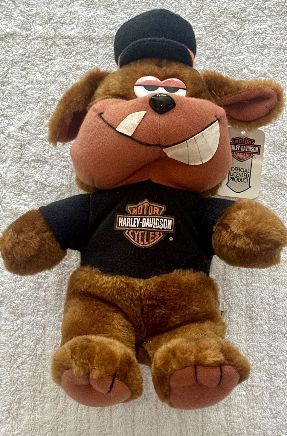 Harley Davidson Plush Biker Bear 14" Vintage 1992 - photo 2