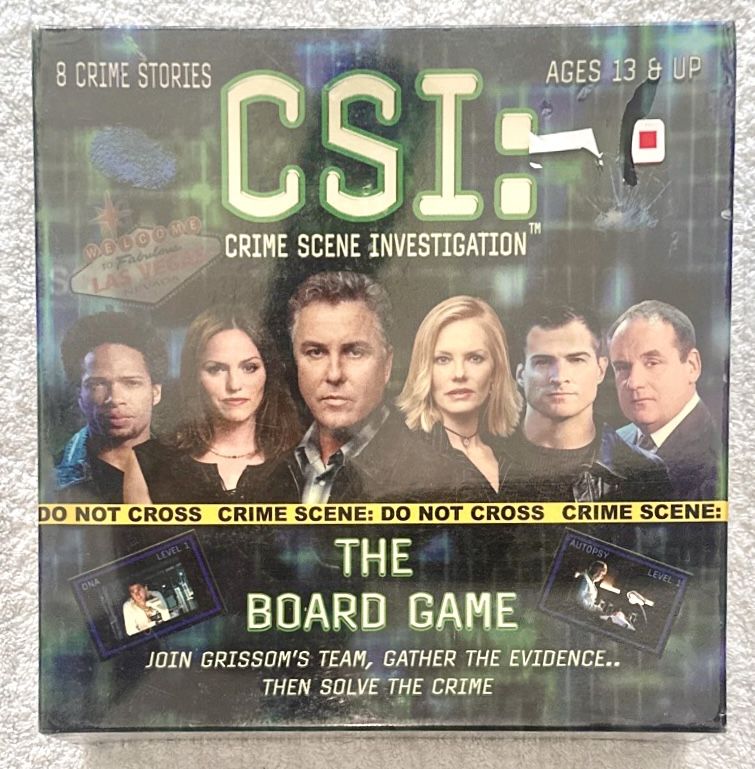 Crime Scene Investigation Board Game - New in Package!