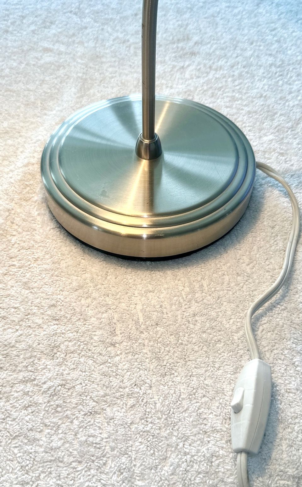 IKEA Kroby Lamp - Milk White Glass Shade, Chrome Base - photo 5