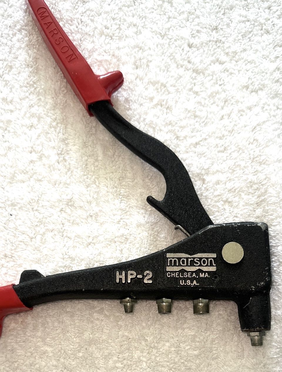 Marson Klik Fast HP-2 Heavy Duty Hand Riveter - Great Used Condi - photo 4