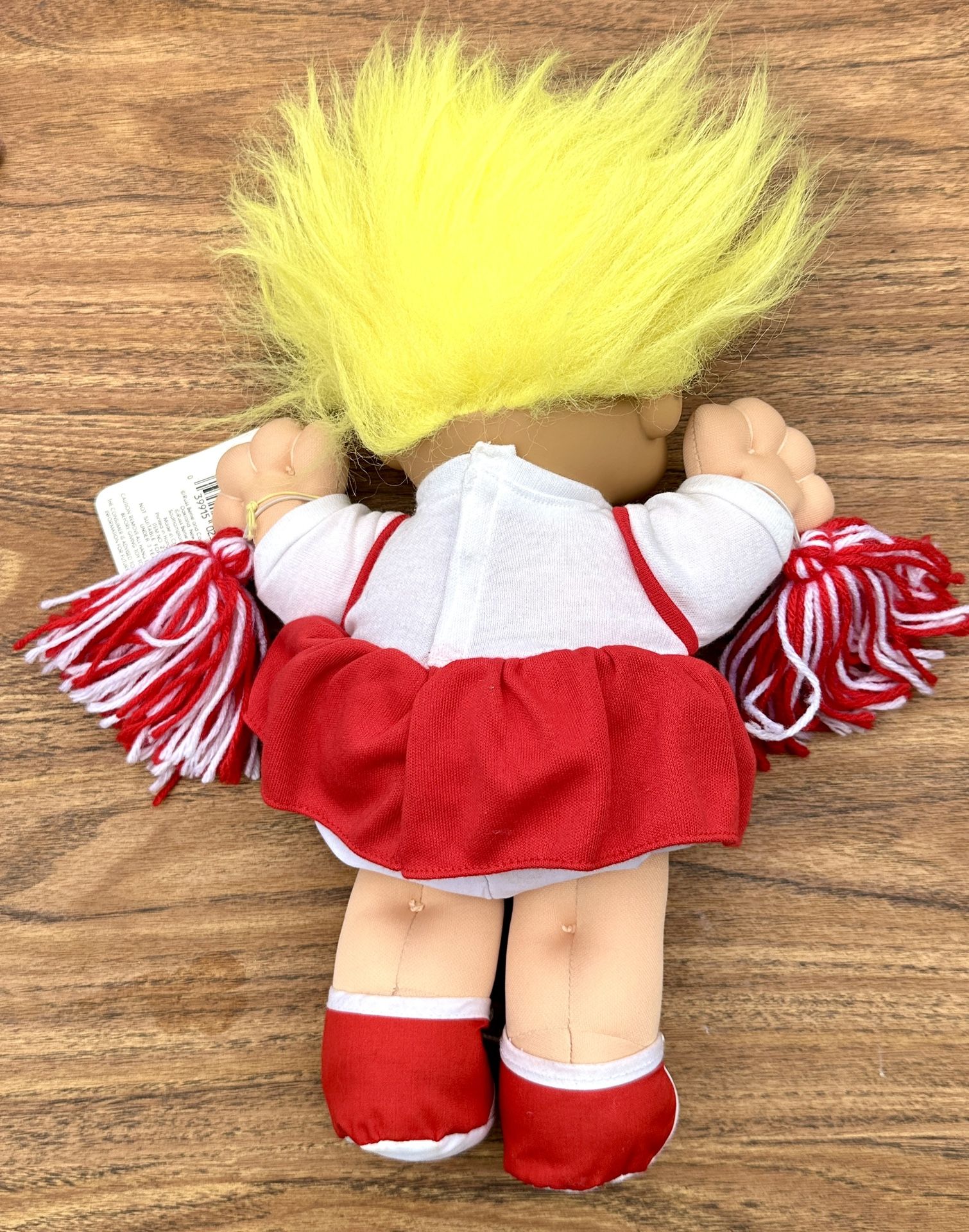 Russ Troll Kidz Cheerleader Doll - 12" Vintage - Red & White - photo 2