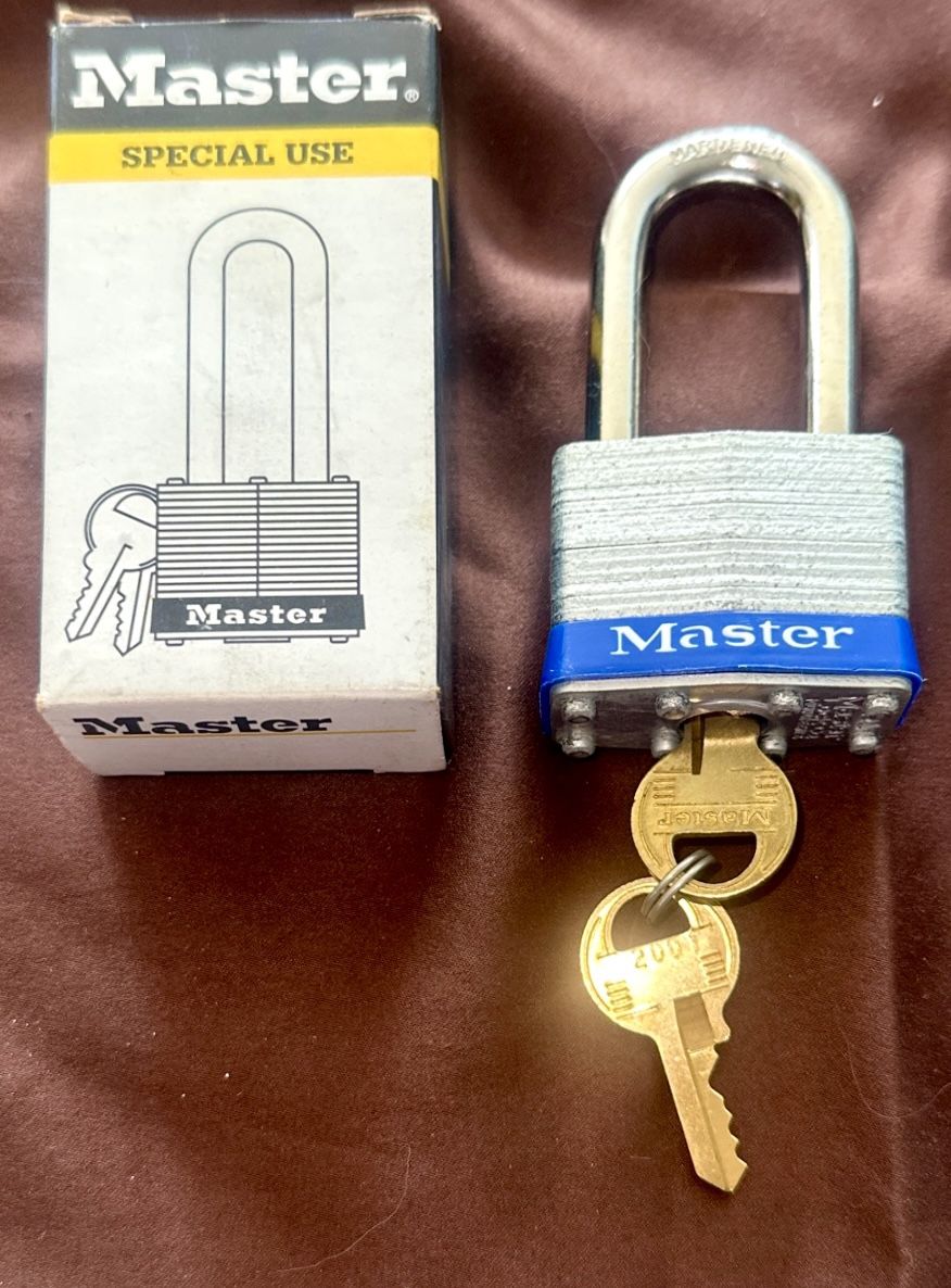 Master Padlock - Special Use Hardened Laminated Steel - photo 4