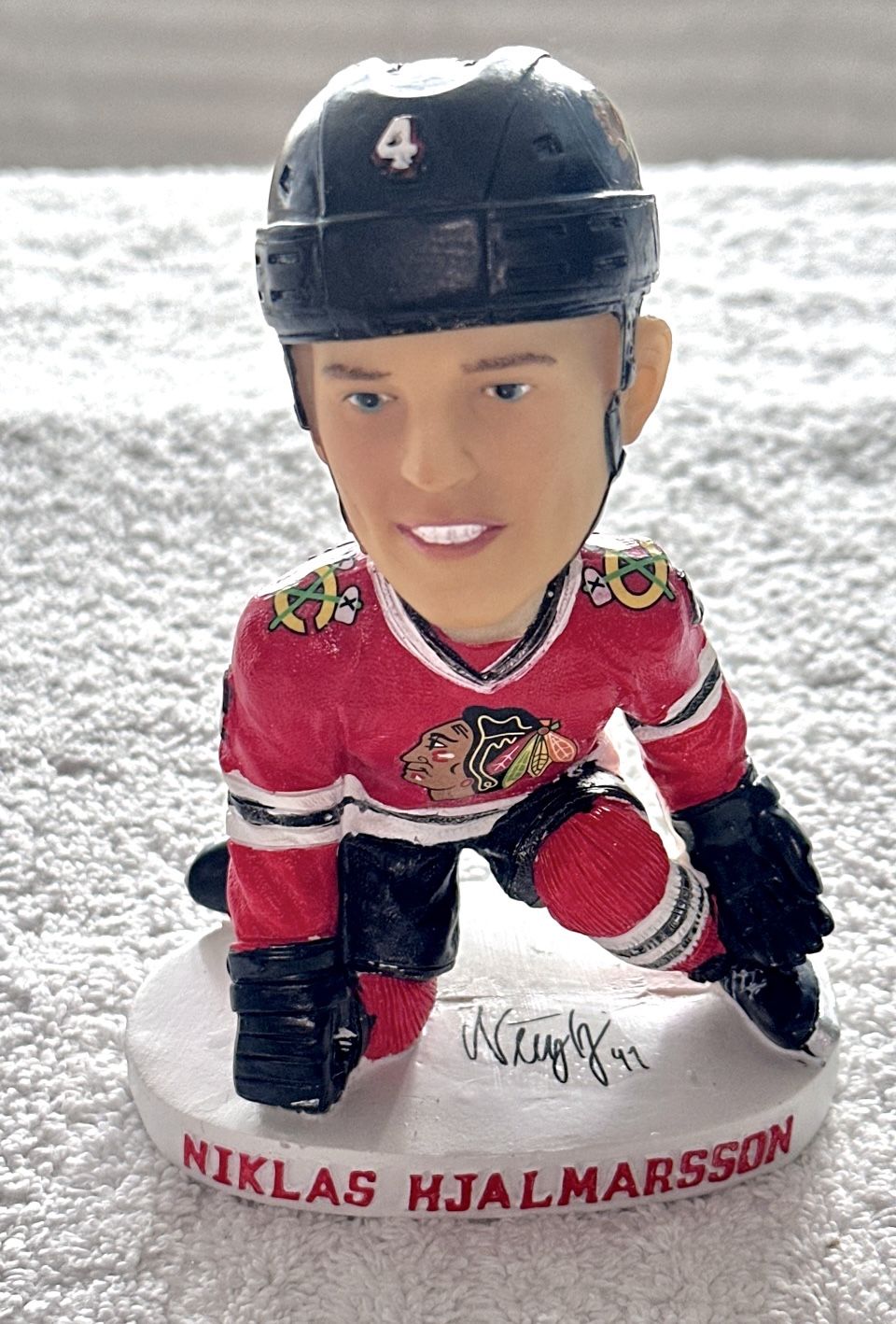 Chicago Blackhawks Niklas Hjalmarsson Bobblehead Collectable