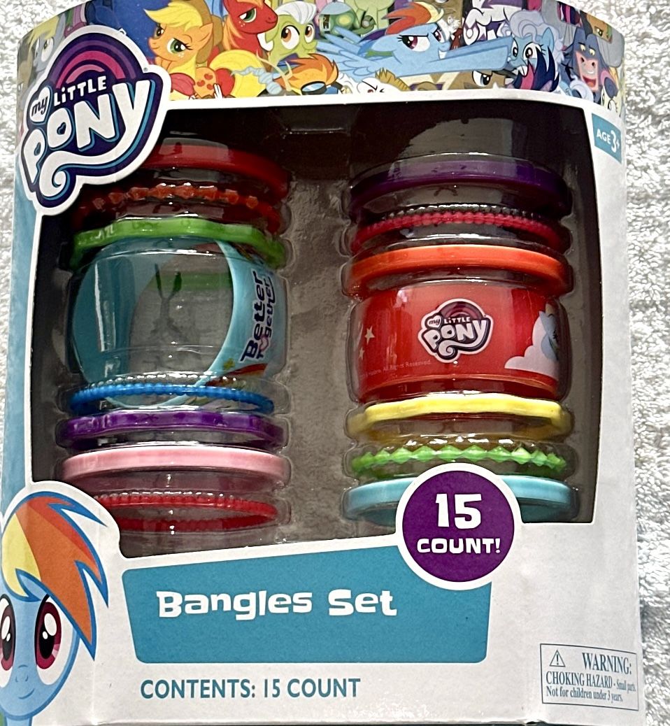 My Little Pony 15pc Bangle Bracelet Set (Ages 3+)