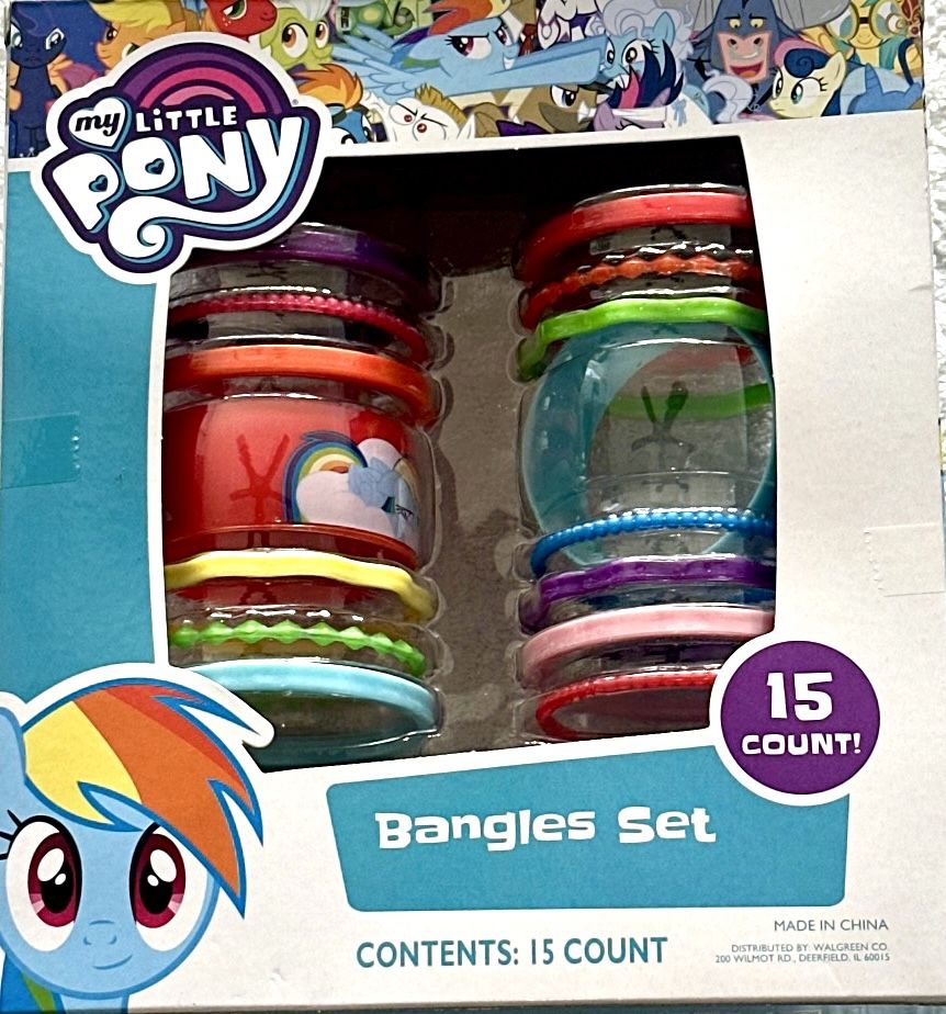 My Little Pony 15pc Bangle Bracelet Set (Ages 3+) - photo 2