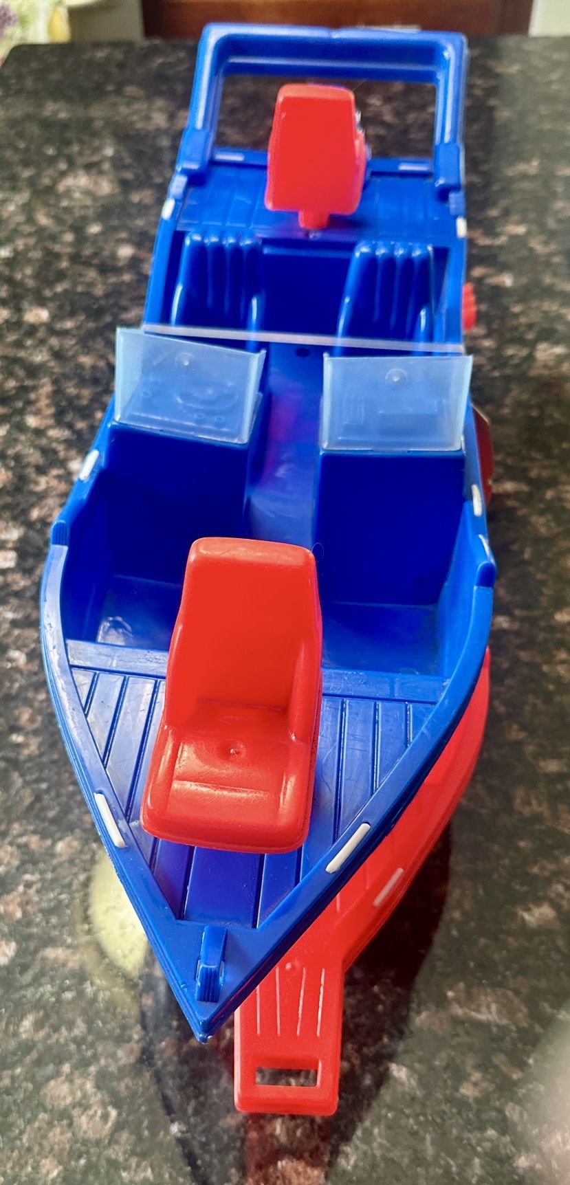 Vintage Amloid Speed Boats Toy Set - 2 Large 24" Boats - photo 5