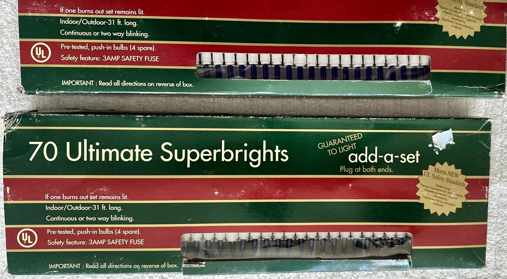70 Ultimate Superbrights Light Strand Set - 3 Pack - photo 3