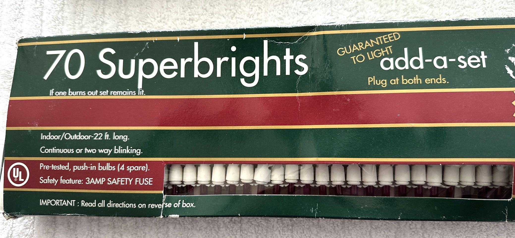 70 Ultimate Superbrights Light Strand Set - 3 Pack - photo 5