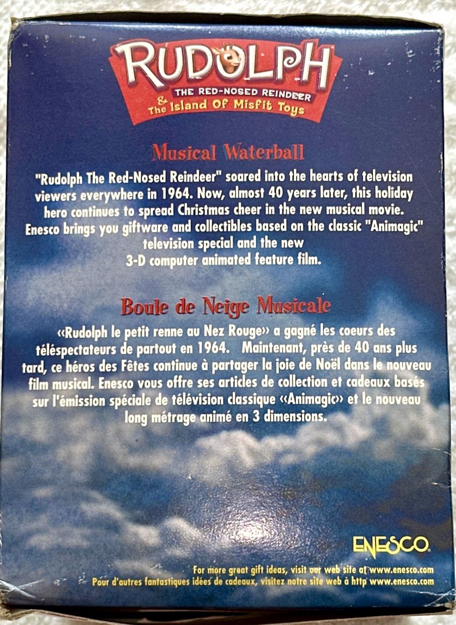 Rudolph The Red Nosed Reindeer Island Misfit Toys Musical Snow G - photo 4
