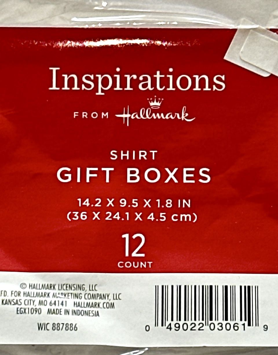 Gift Boxes -12 Count-Inspirations From Hallmark-White. New seale - photo 2