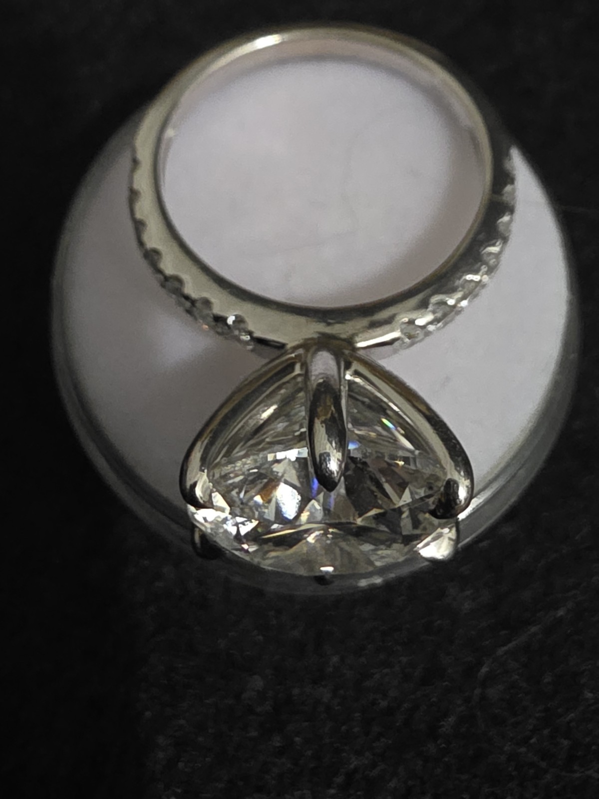 Ring For Woman Diamond Gold 18k Lab-grown - photo 2