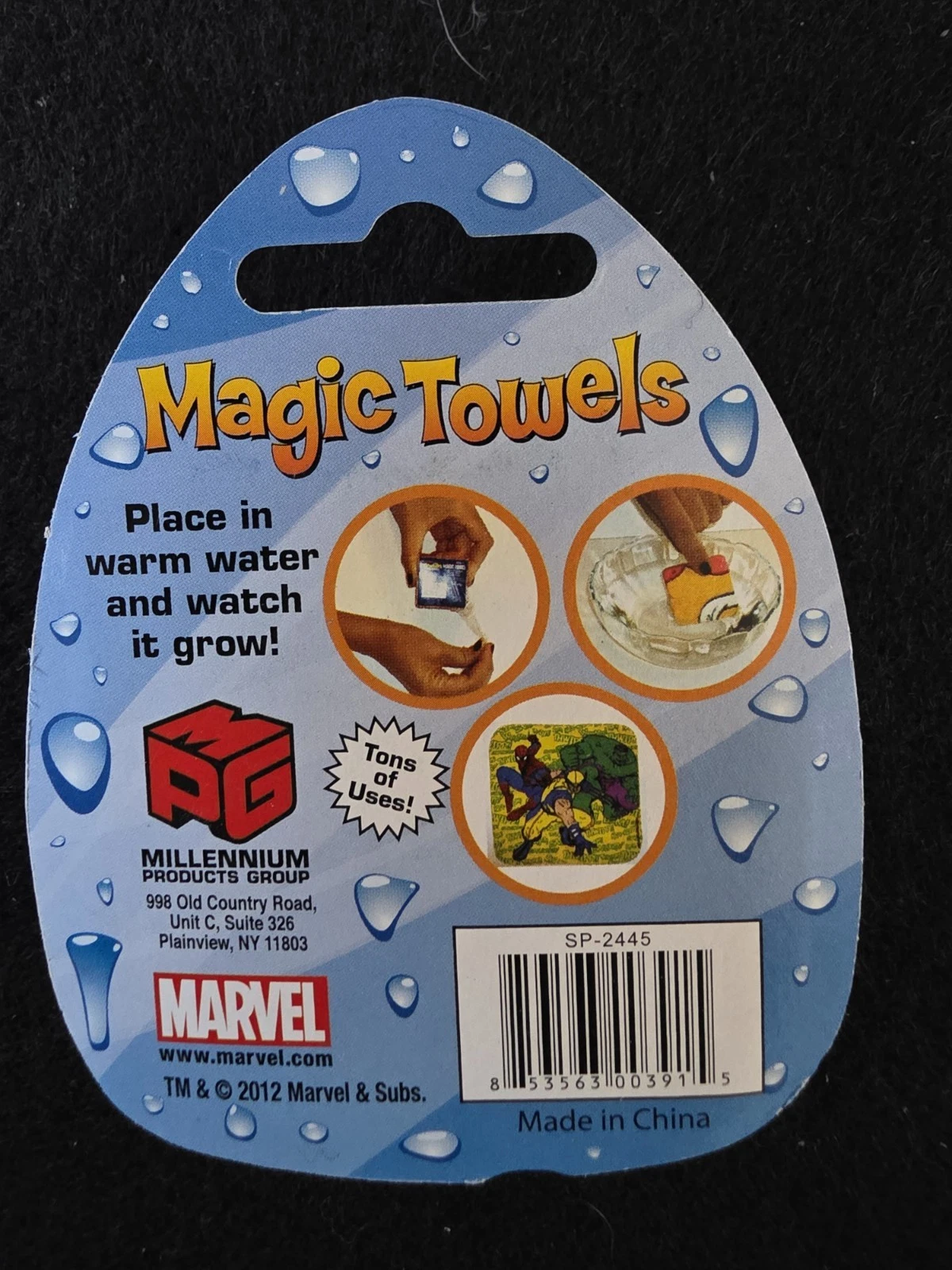 Lot of 5 Marvel Magic Towels - Spiderman, Avengers - photo 2