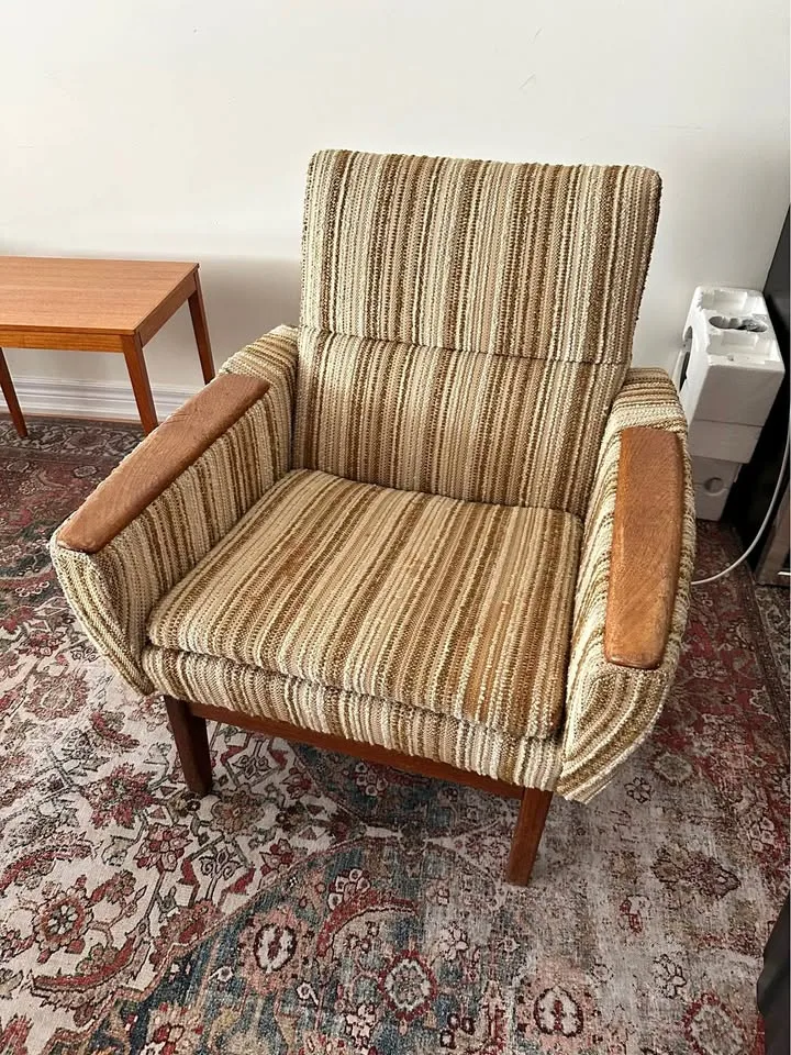 Coach is ready for reupholstering