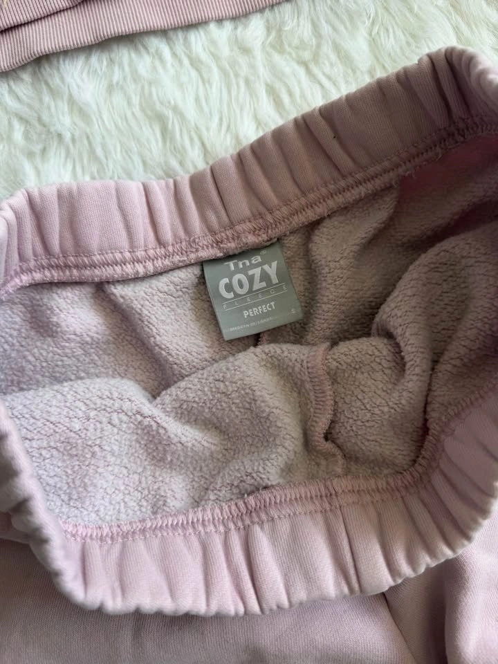 TNA Fleece Cozy Perfect Hoodie with Shorts - photo 4