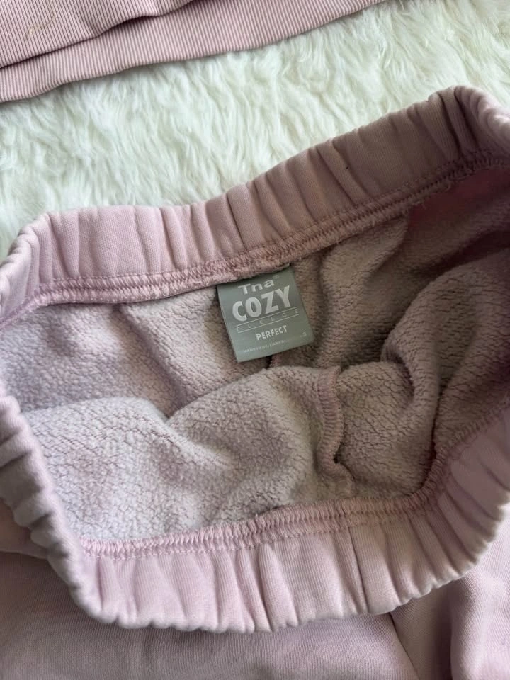 TNA Fleece Cozy Perfect Hoodie with Shorts - photo 5