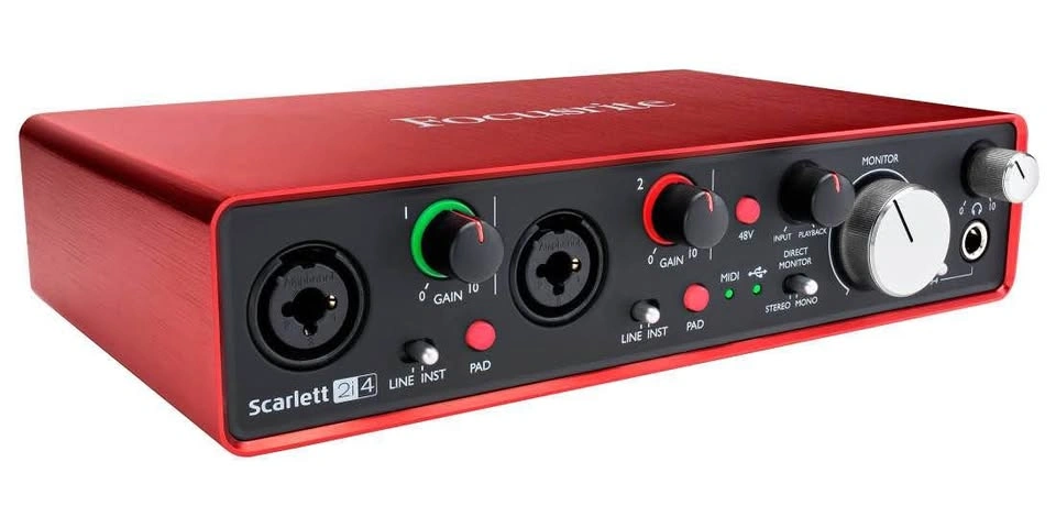 Focusrite Scarlett 2i4 2nd Gen Audio Interface