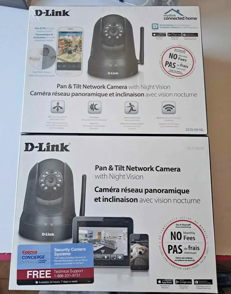 D-Link DCS-5010L Pan & Tilt Network Camera thumbnail
