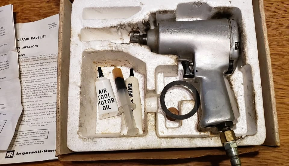 Ingersoll-Rand Air Tool Impact Driver, 1/2" Square Drive