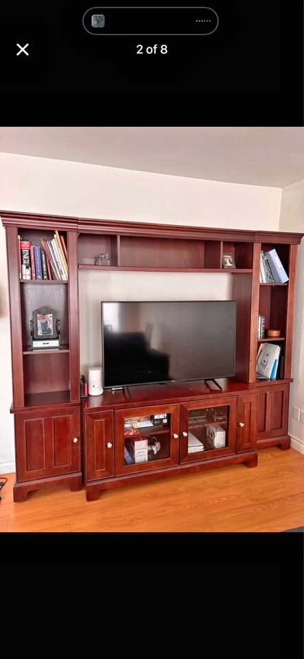 MOVING SALE – MUST GO BY APRIL 18 – Large Wall Entertainment Uni