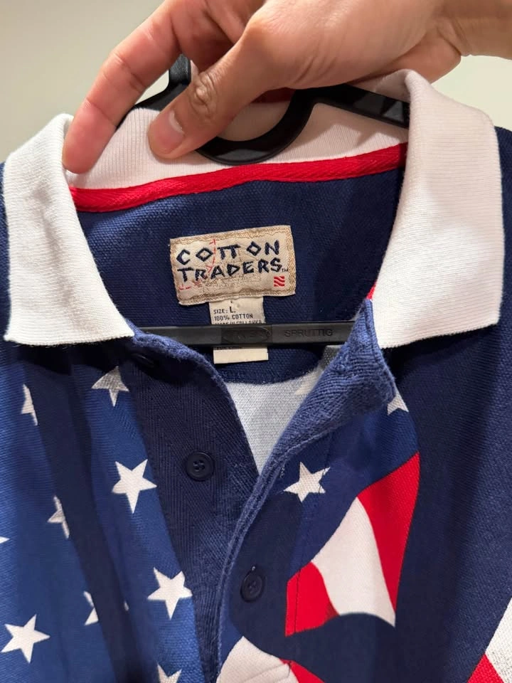 Vintage USA FLAG Polo - photo 3