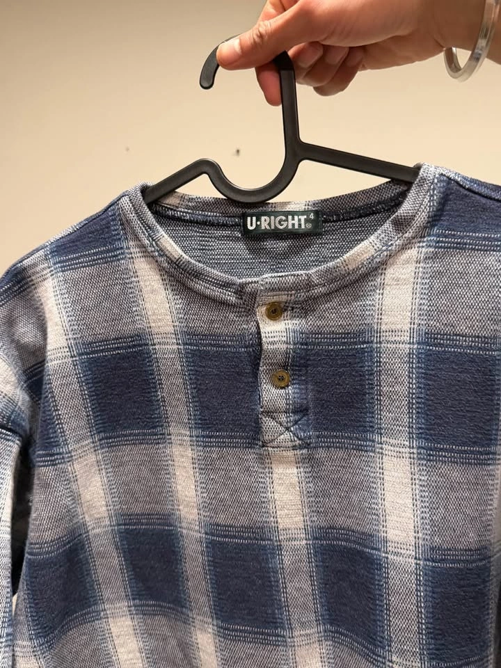 Women's henley flannel - photo 2