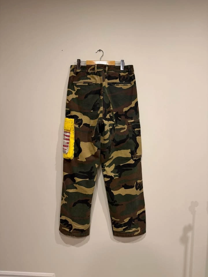 Custom Camo Cargo Pants - Waist 32 - photo 3
