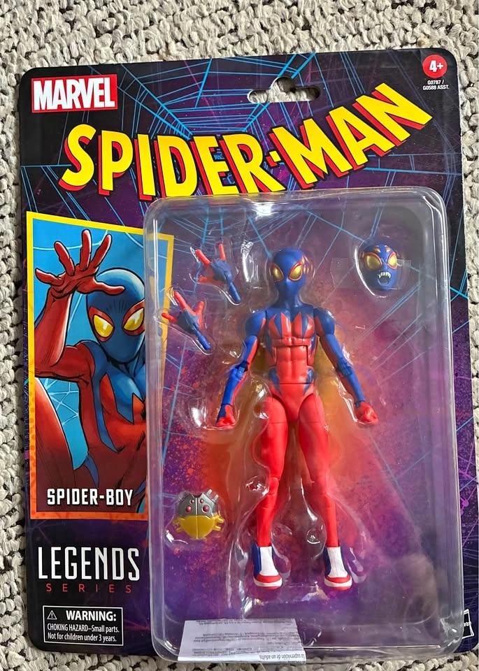 Hasbro Marvel Legends Spider-Boy Retro Collection Action Figure