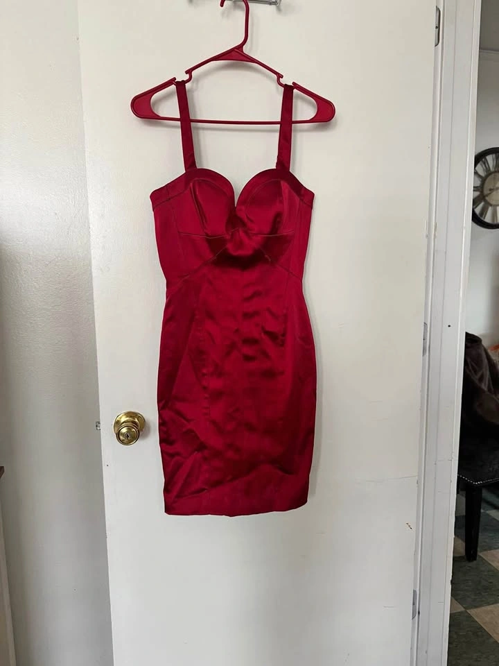 Red dress