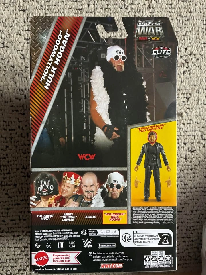 WWE Elite Collection "Hollywood" Hulk Hogan Action Figure - photo 2