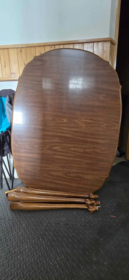 Solid Wood Oval Dining Table - photo 2