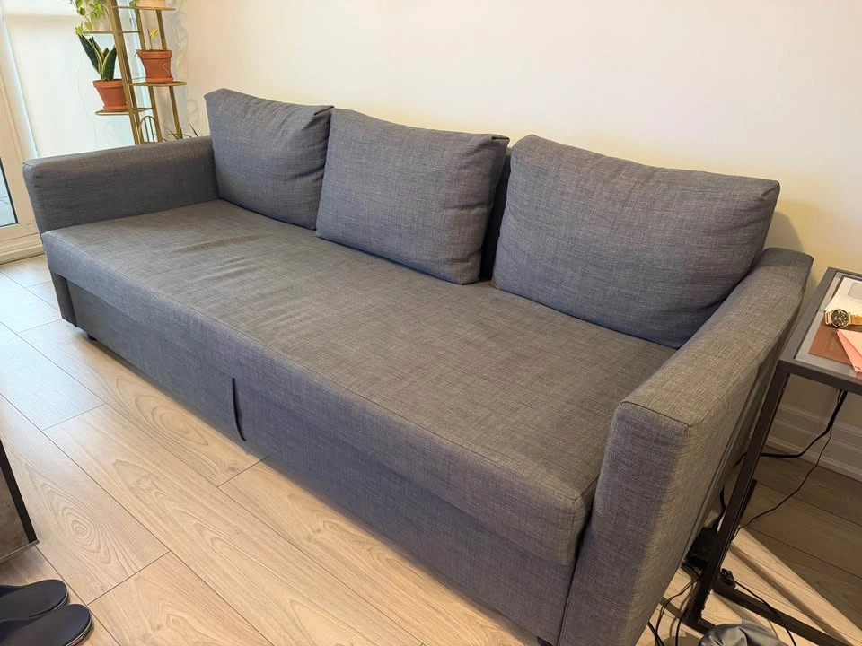 Dark grey IKEA Sofa-bed, suitable for condo at great price!! - photo 3