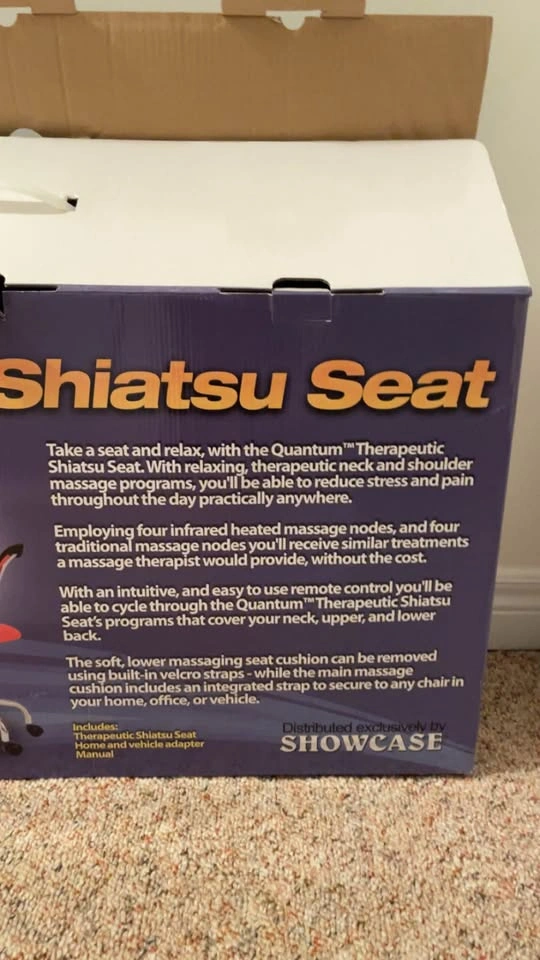 Shiatsu Massage Seat - photo 3