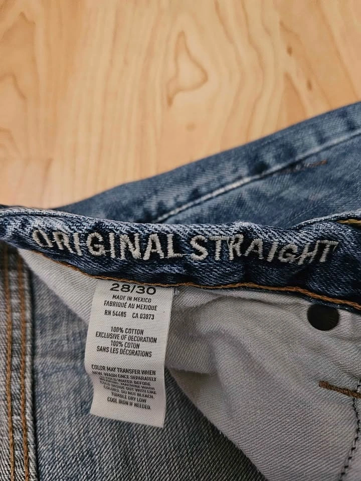 Mens Straight Fit Jeans 28W x 30L - photo 2